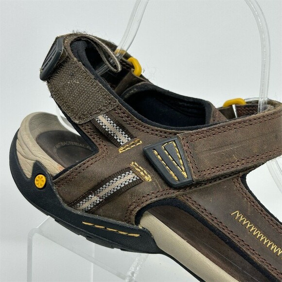 Clarks Men\'s Sport Sandals Brown Slingback Slip-On Outdoor Comfort Size 11 main image 11